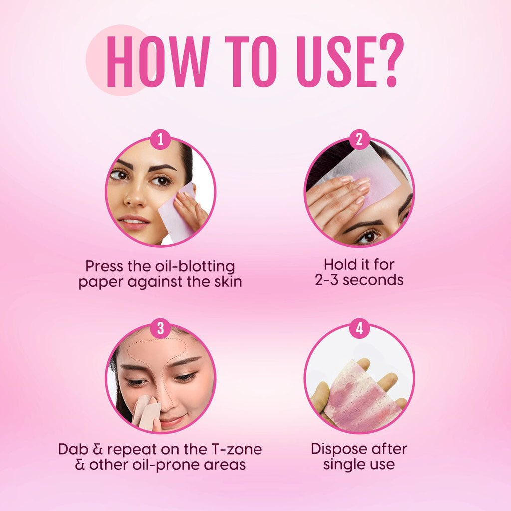 Matra Oil Control Blotting Sheets Face Oil Absorbing Paper Pocket Sized Remover Tissues
