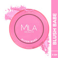 Mila Beauté Matte Finish Blush Babe Powder Blush With Rosehip Oil