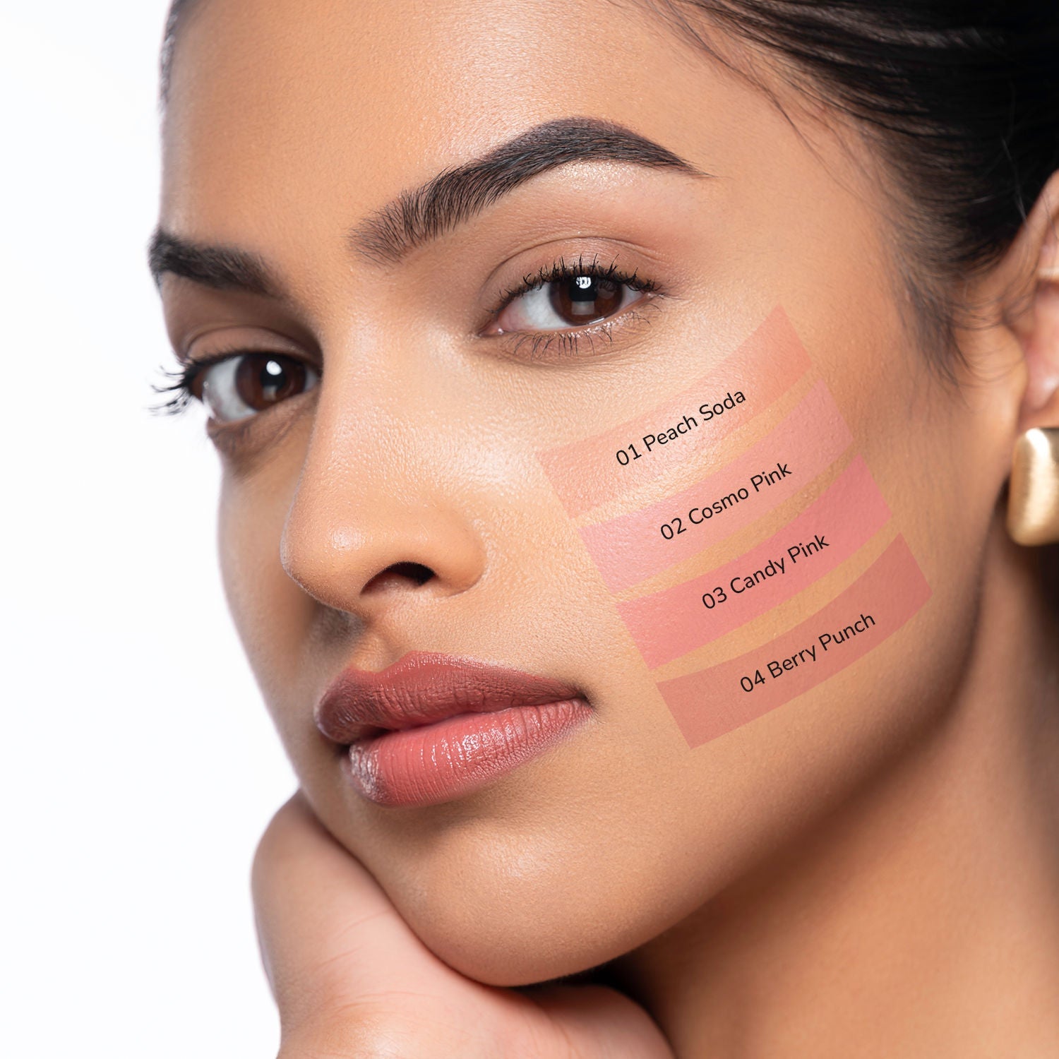 Mila Beauté Matte Finish Blush Babe Powder Blush With Rosehip Oil