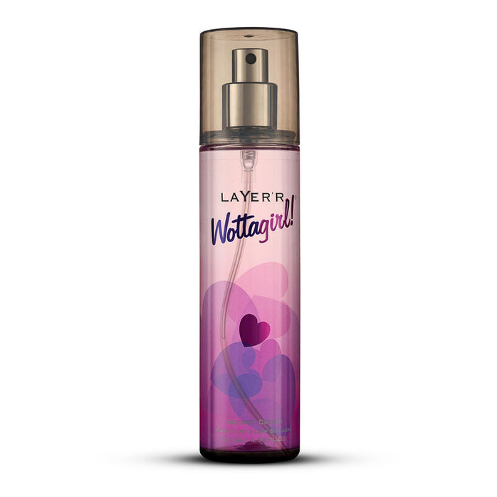 Layer'r Wottagirl Secret Crush Fragrant Body Splash For Her