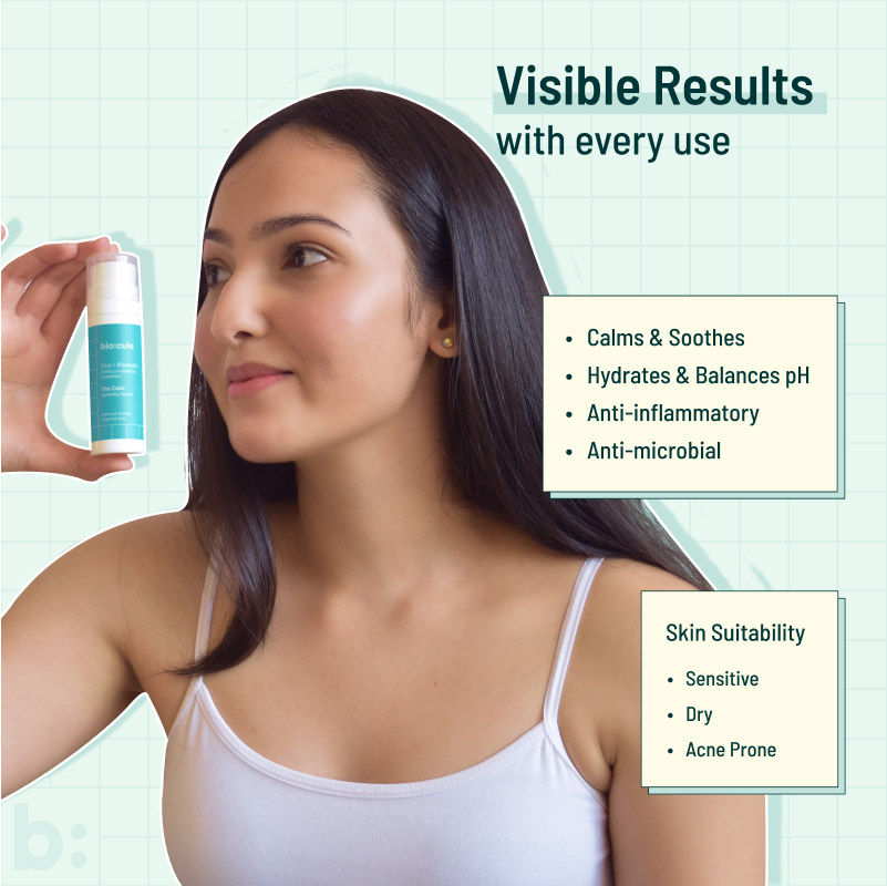 Biocule The Calm Soothing Face Serum - For Sensitive Skin