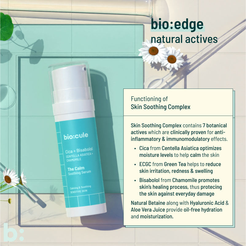 Biocule The Calm Soothing Face Serum - For Sensitive Skin