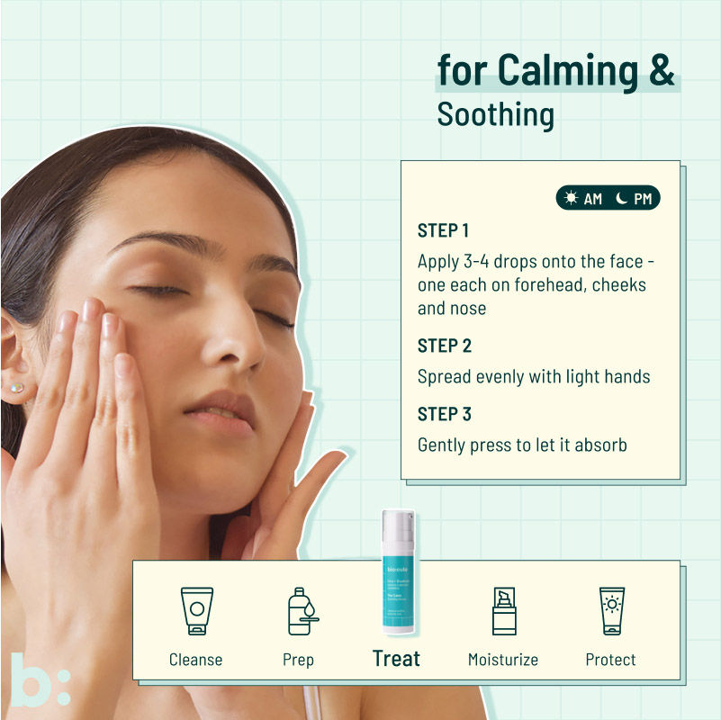 Biocule The Calm Soothing Face Serum - For Sensitive Skin