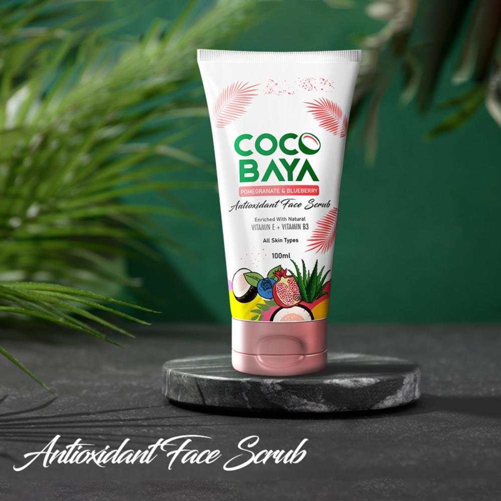 Coco Baya Brightening Face Wash Vitamin C Vitamin B3 & ProVit B5, Suitable For All Skin Types