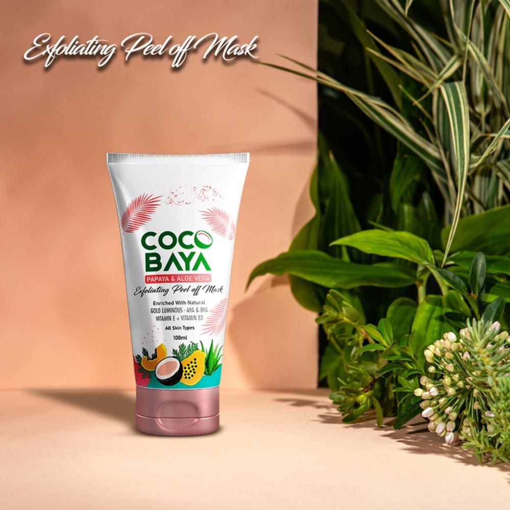 Coco Baya Antioxidant Face Scrub, Vitamin E & Vitamin B3, Suitable For All Skin Types