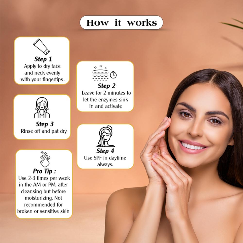 Coco Baya Antioxidant Face Scrub, Vitamin E & Vitamin B3, Suitable For All Skin Types