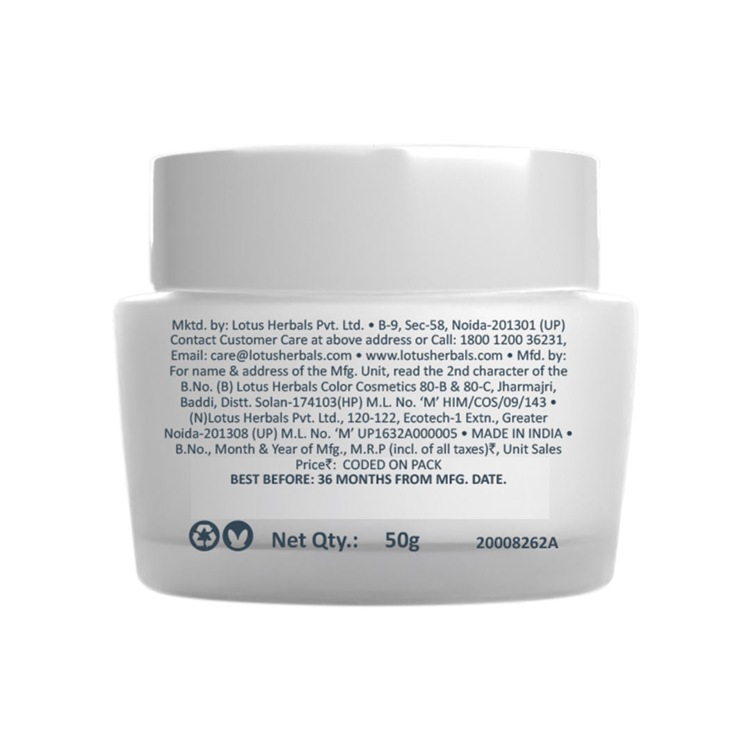 Lotus Herbals WhiteGlow Skin Whitening & Brightening Massage Cream