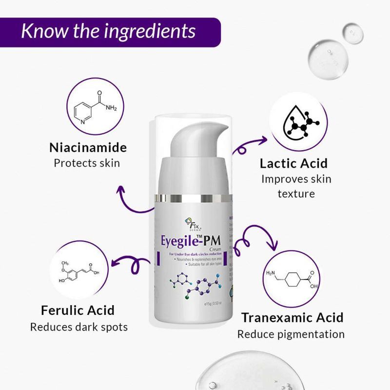 Fixderma Eyegile Day And Night Under Eye Cream