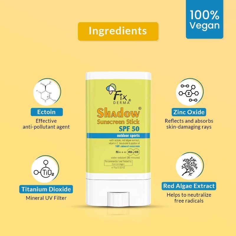 Fixderma Shadow Sunscreen Stick SPF 50