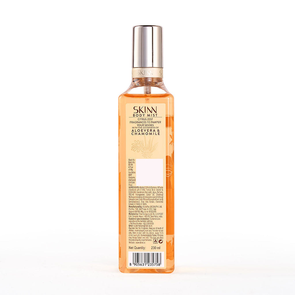 Skinn By Titan Citrus Zest Body Mist For Her