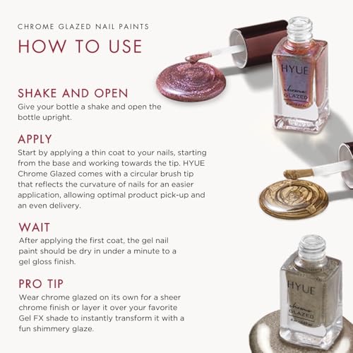 HYUE Chrome Glazed Nail Paint