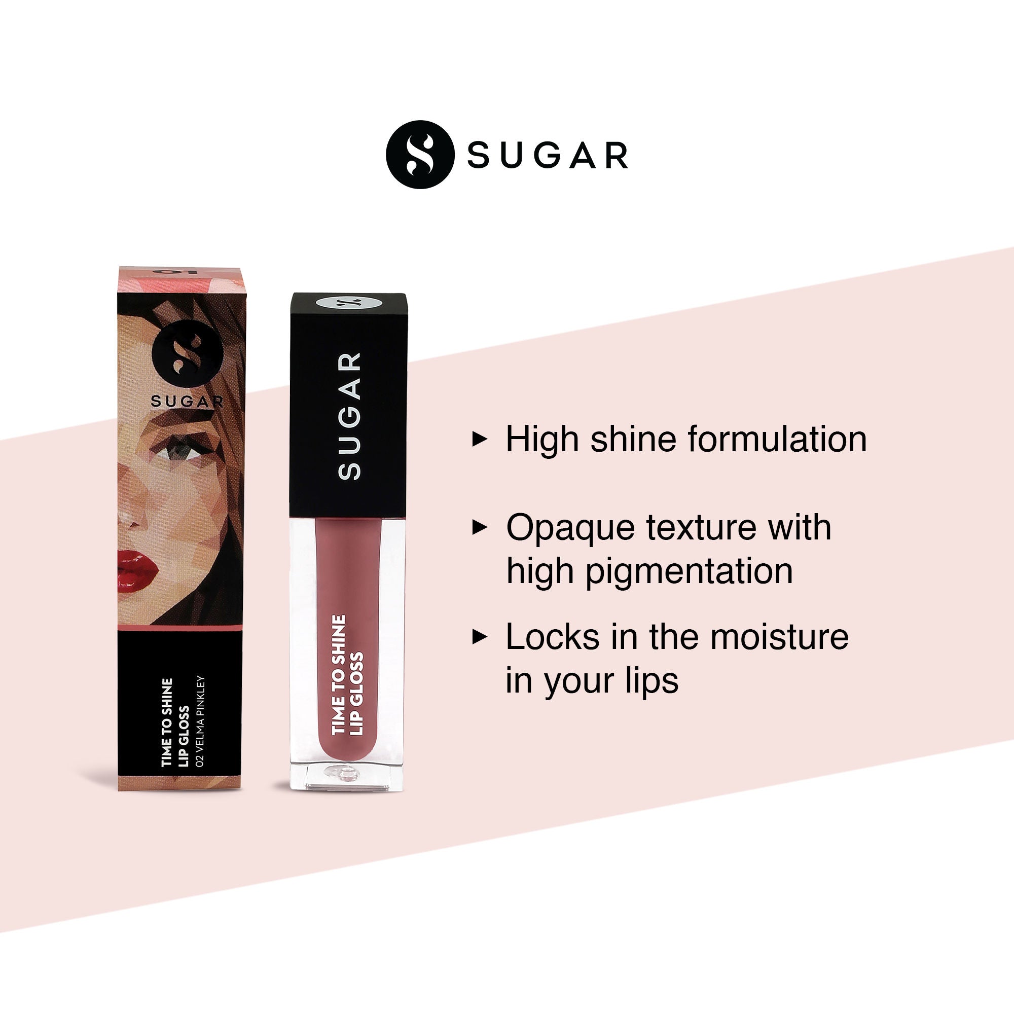 SUGAR Time To Shine Lip Gloss