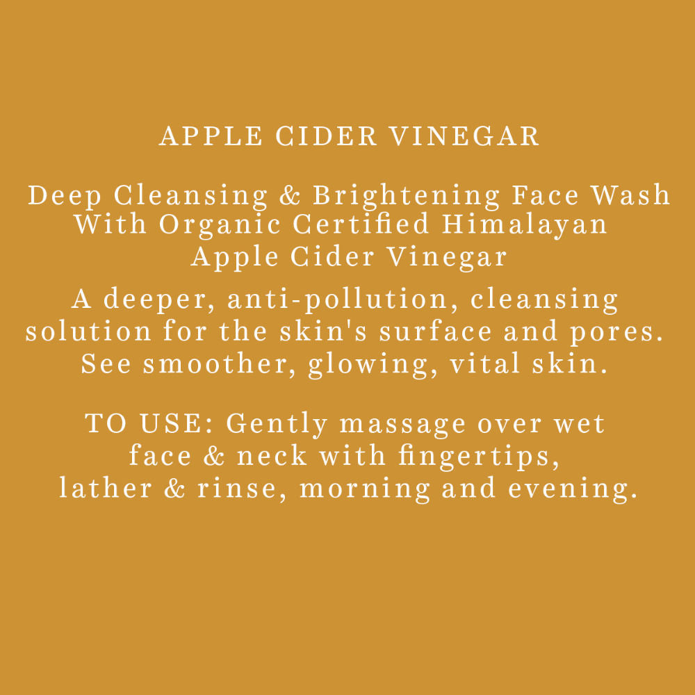 Biotique Apple Cider Vinegar Deep Cleansing & Brightening Face Wash