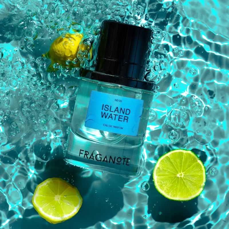 Fraganote Island Water EDP Premium Long Lasting Fresh Aqua Perfume for Men, Oceanic Scent