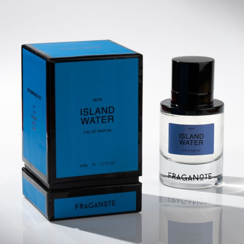 Fraganote Island Water EDP Premium Long Lasting Fresh Aqua Perfume for Men, Oceanic Scent
