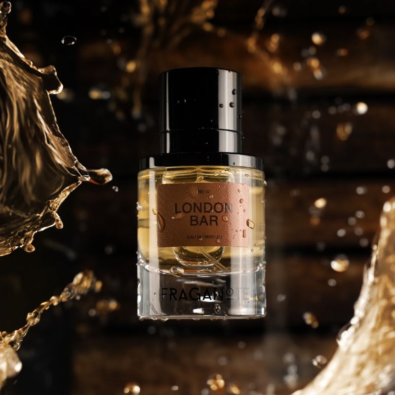 Fraganote London Bar EDP Premium Long Lasting Perfume for Men, Smoky, Spicy & Boozy Scent