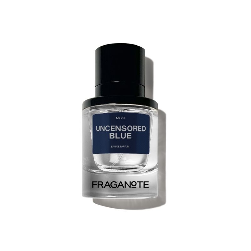 Fraganote Uncensored Blue EDP Premium Long Lasting Perfume for Men, Fresh & Woody Scent