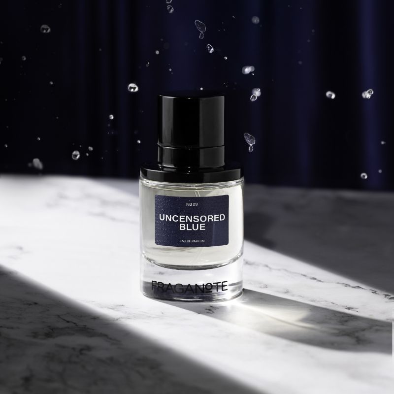 Fraganote Uncensored Blue EDP Premium Long Lasting Perfume for Men, Fresh & Woody Scent