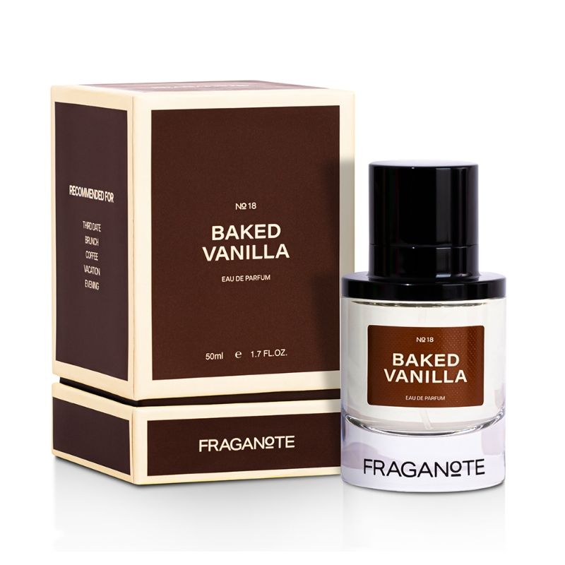 Fraganote Baked Vanilla EDP Premium Long Lasting Perfume for Women, Sweet Vanilla Scent