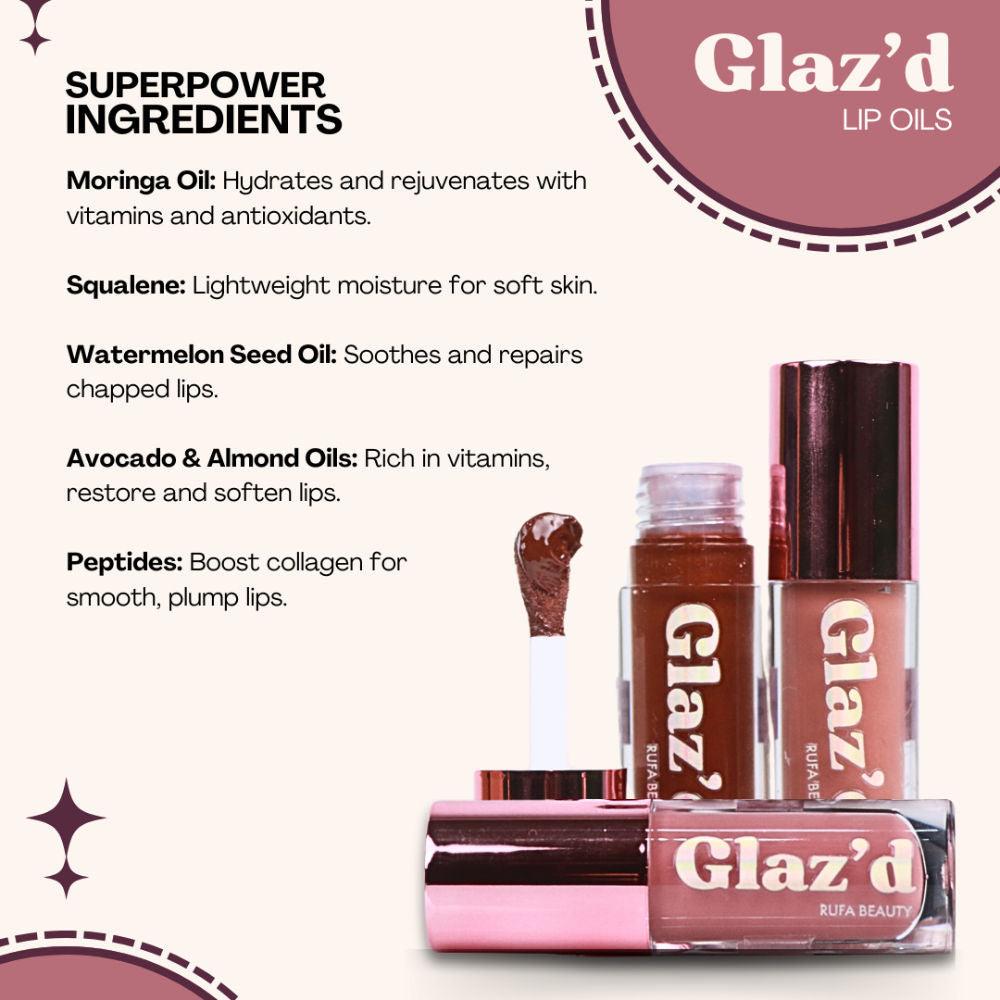 Rufa Beauty Glaz'd Lip Oil