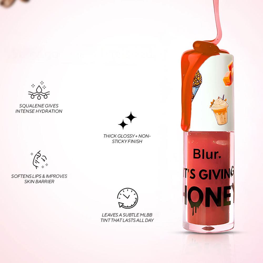 BLUR India It's Giving Honey Lip Oil