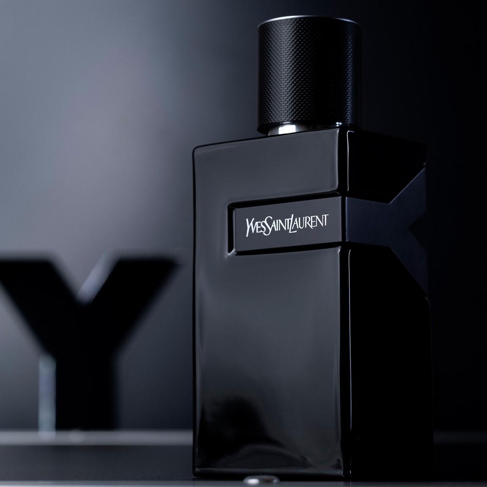 Yves Saint Laurent Y Le Parfum With Clean Geranium, Intense Lavender And Dark Cedar Wood Essence