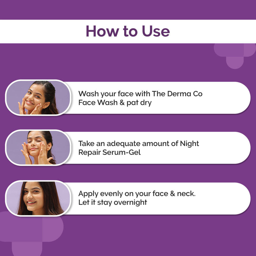 The Derma Co 1% Kojic Serum-Gel with Arbutin for Night Repair
