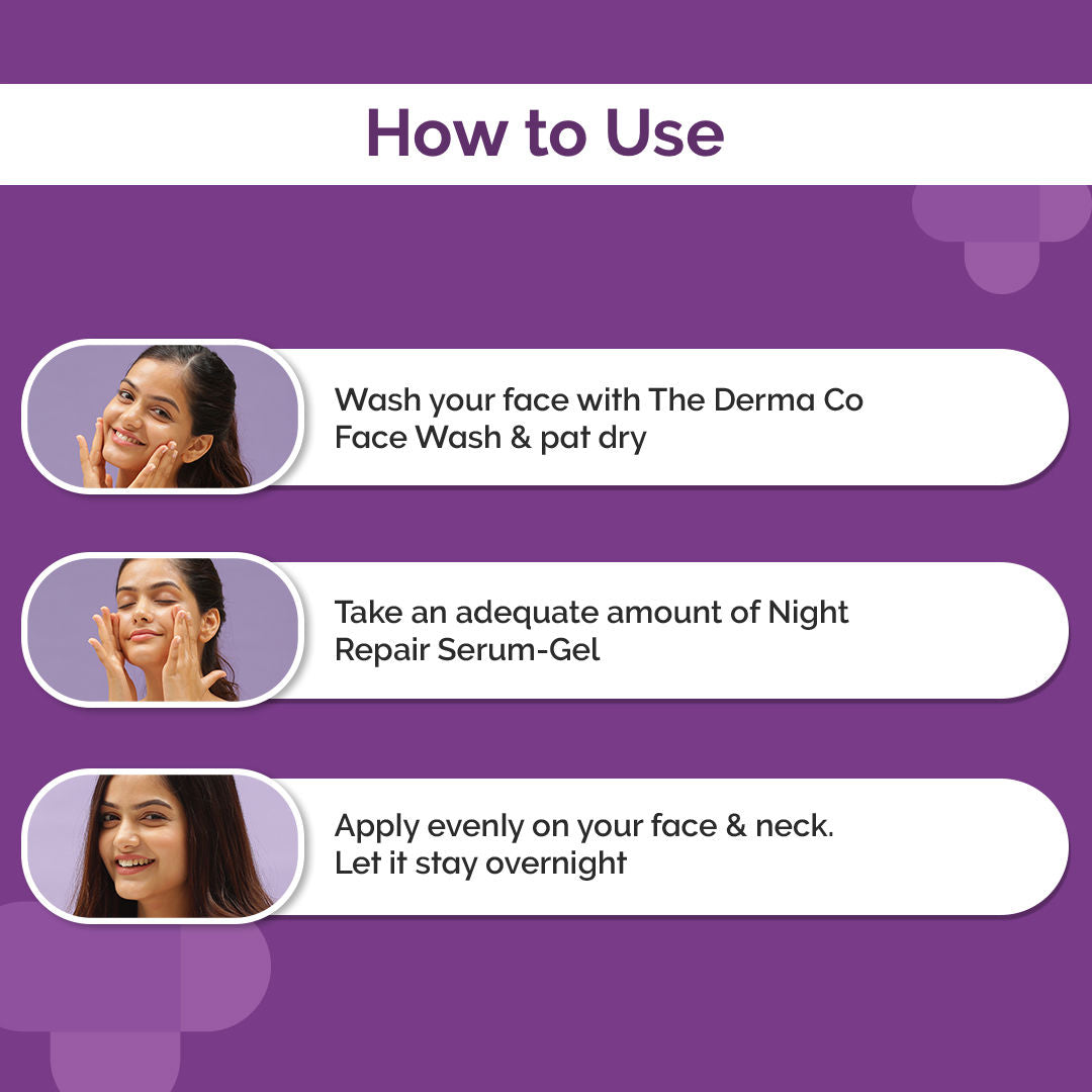 The Derma Co 1% Kojic Serum-Gel with Arbutin for Night Repair
