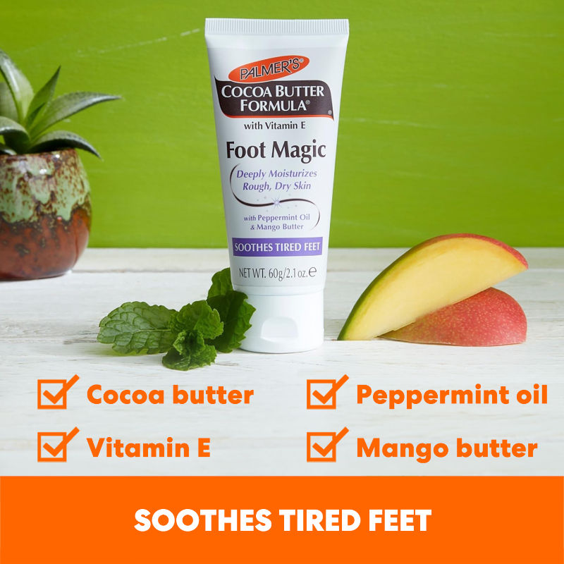 Palmer's Cocoa Butter Foot Magic Cream For Moisturizing Dry & Cracked Skin