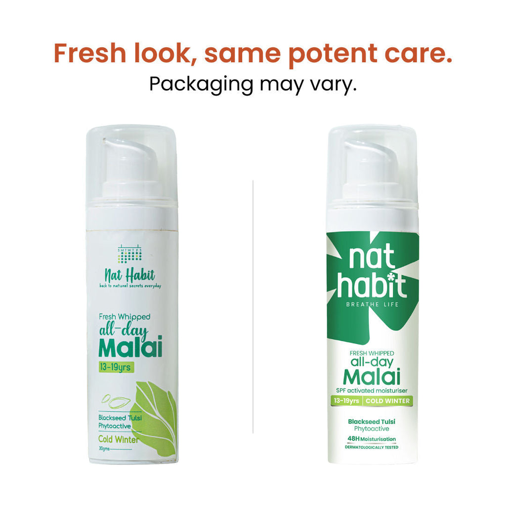 Nat Habit Blackseed Tulsi Face Moisturizer, Winter Face Cream With Vit A, Cold Cream For Oily Skin