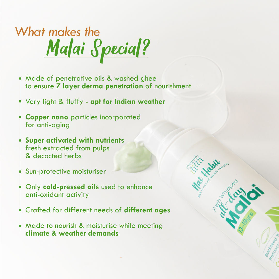 Nat Habit Blackseed Tulsi Face Moisturizer, Winter Face Cream With Vit A, Cold Cream For Oily Skin