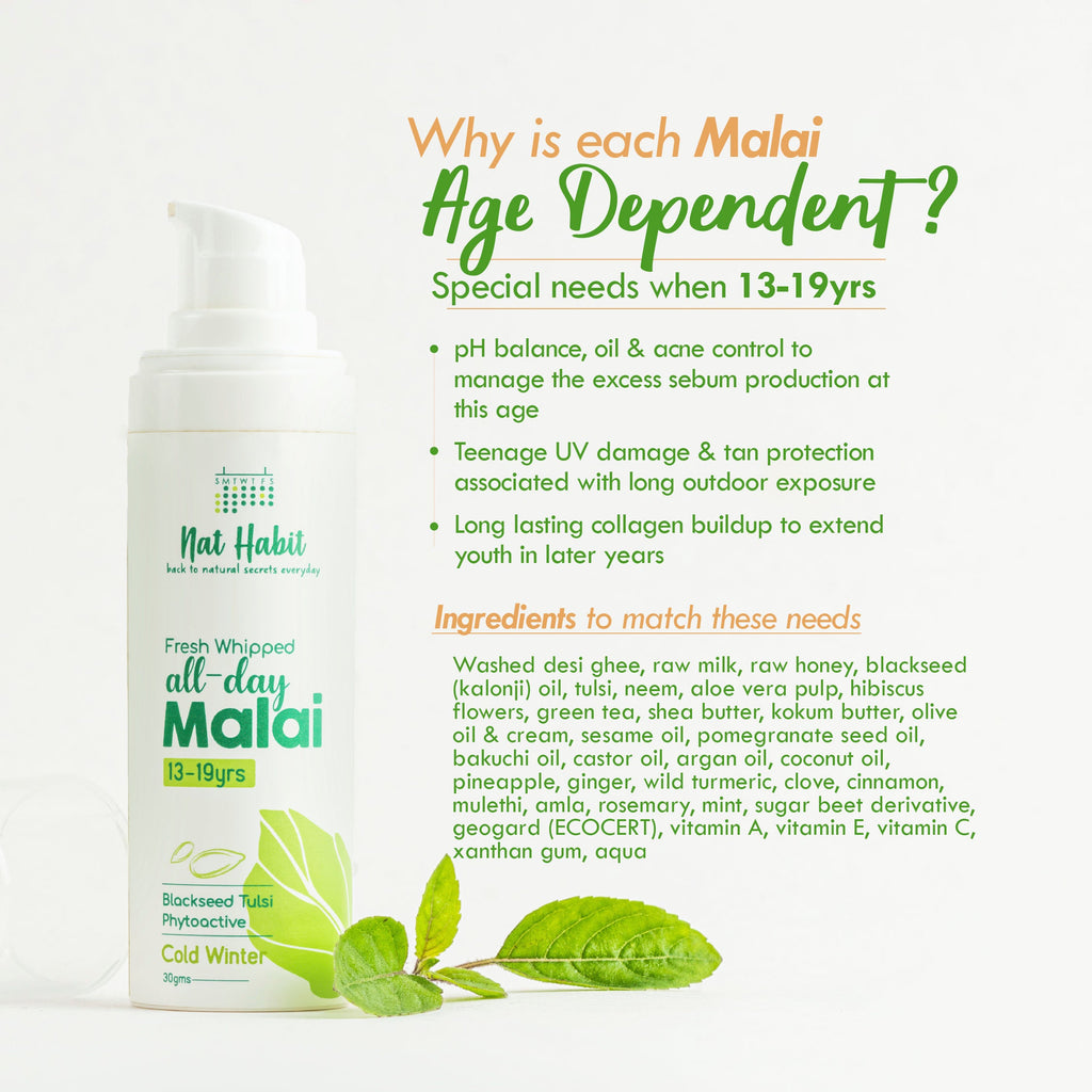 Nat Habit Blackseed Tulsi Face Moisturizer, Winter Face Cream With Vit A, Cold Cream For Oily Skin