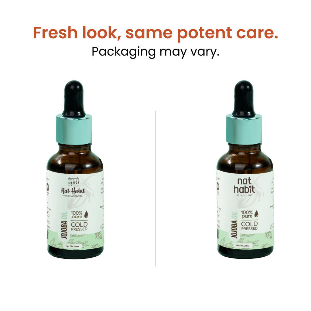 Nat Habit 100% Pure Cold Pressed Jojoba Oil