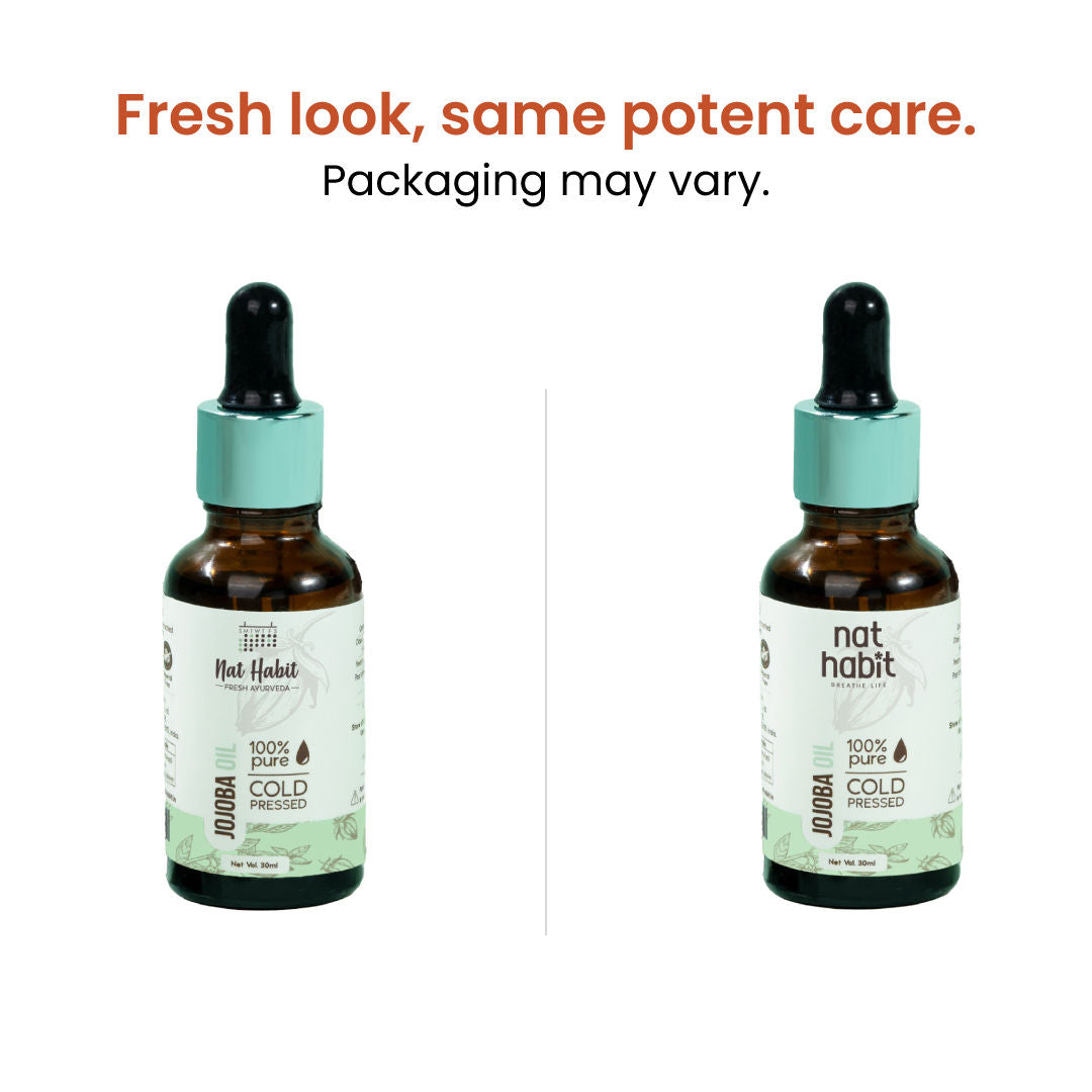 Nat Habit 100% Pure Cold Pressed Jojoba Oil