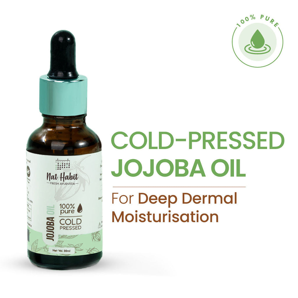 Nat Habit 100% Pure Cold Pressed Jojoba Oil