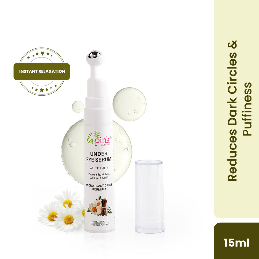 La Pink Young Forever Hydrating Under Eye Serum With Niacinamide For Dark Circles & Puffy Eyes