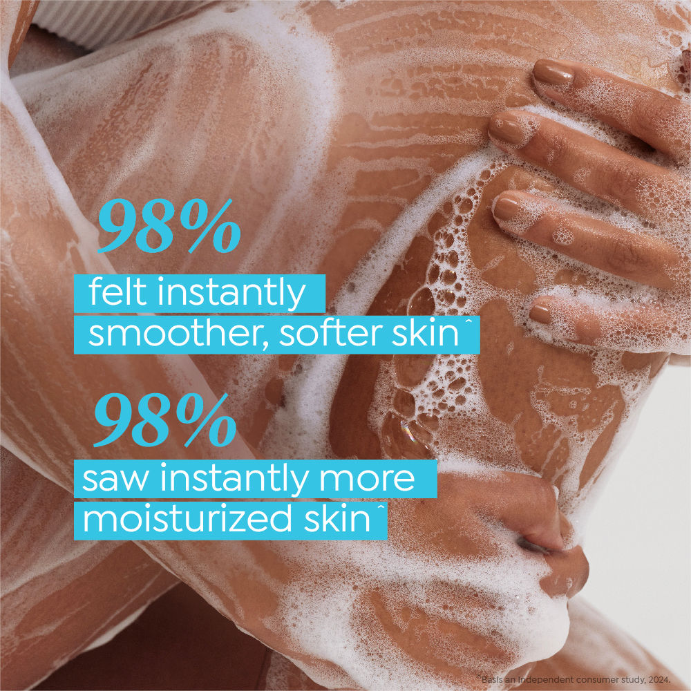 Dove Exfoliate Away Serum Body Wash with 4% Refining Serum + AHA
