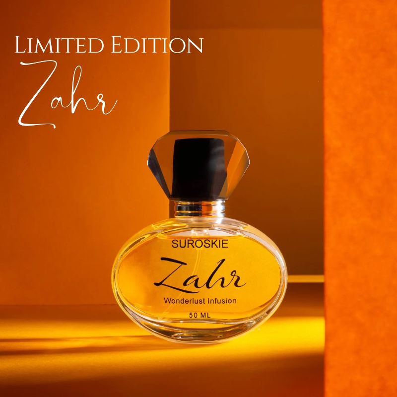 Suroskie Zahr Long Lasting Oud & Woody Perfume for Men & Women