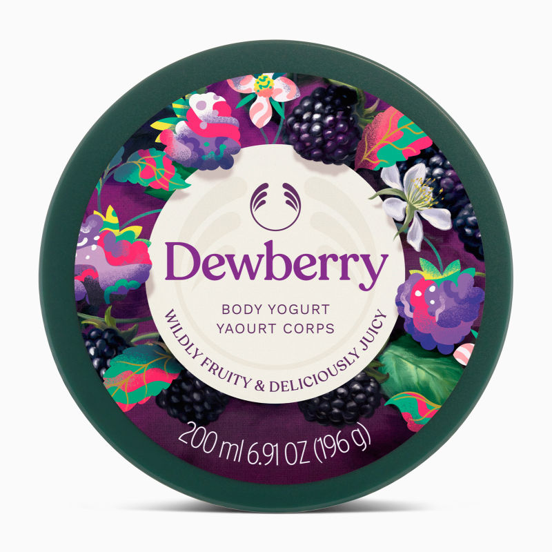 The Body Shop Dewberry Body Yogurt
