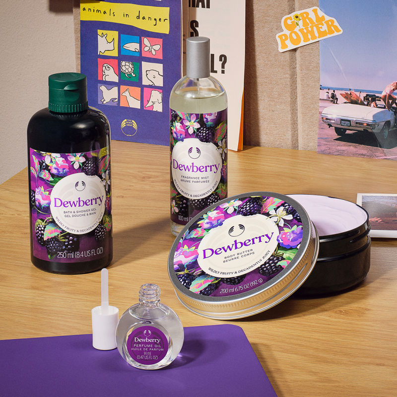 The Body Shop Dewberry Body Yogurt