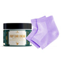 Matra Foot Cream for Cracked Heels & Dry Feet with Moisturising Silicone Cotton Socks Callus Repair