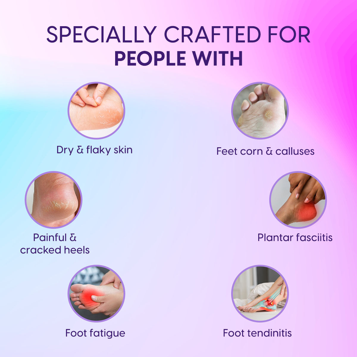 Matra Foot Cream for Cracked Heels & Dry Feet with Moisturising Silicone Cotton Socks Callus Repair