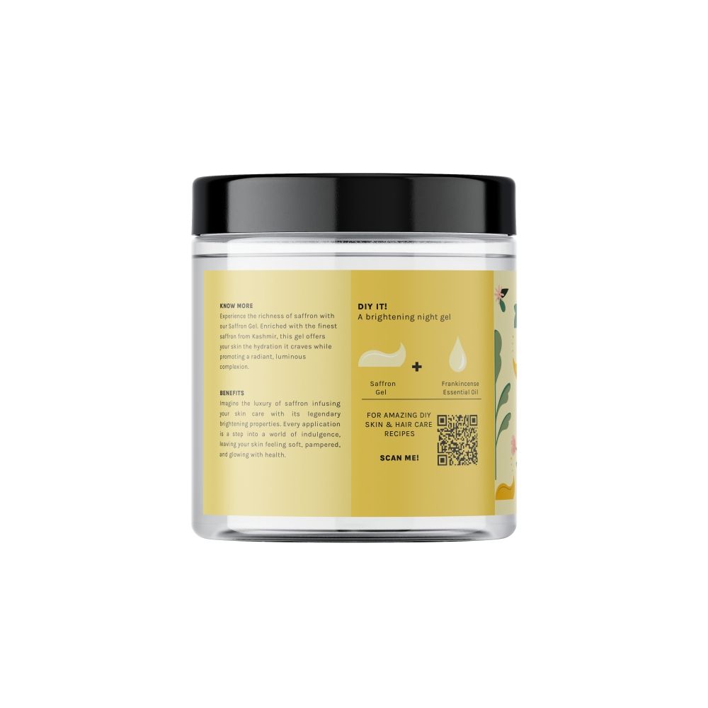 Tattvalogy Luxurious Saffron Gel - Pure Saffron, Brightens Skin, Reduces Pigmentation & Adds Glow