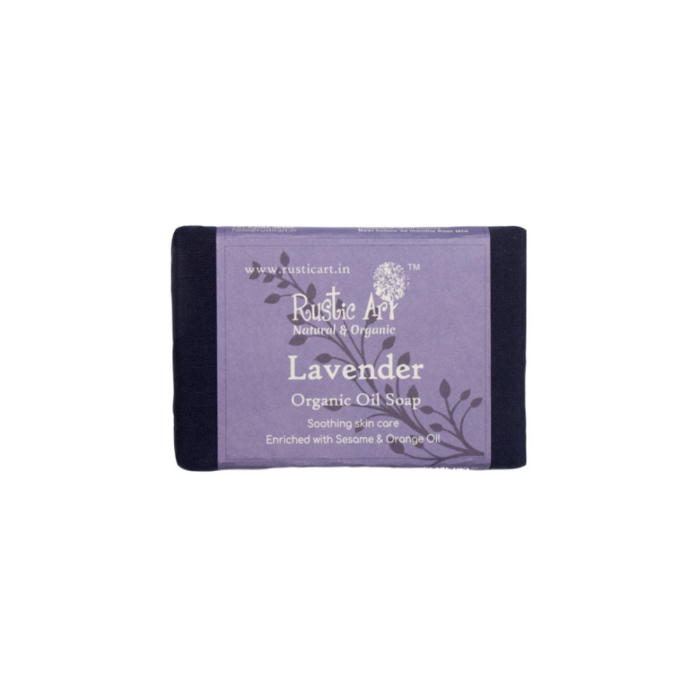 Rustic Art Organic Lavender Soap