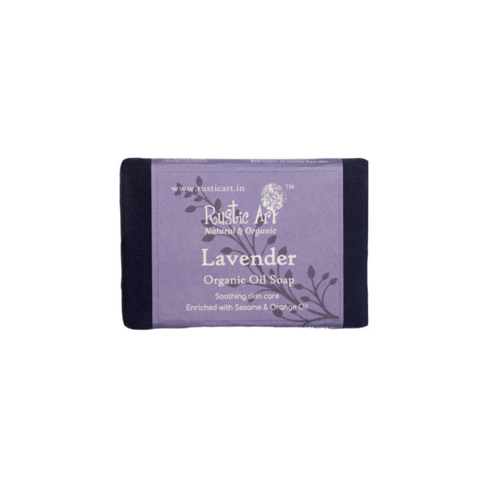 Rustic Art Organic Lavender Soap