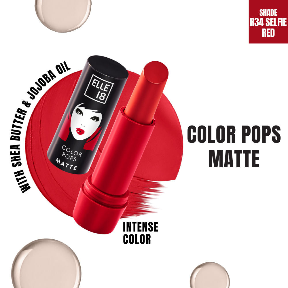 Elle 18 Color Pop Matte Lip Color