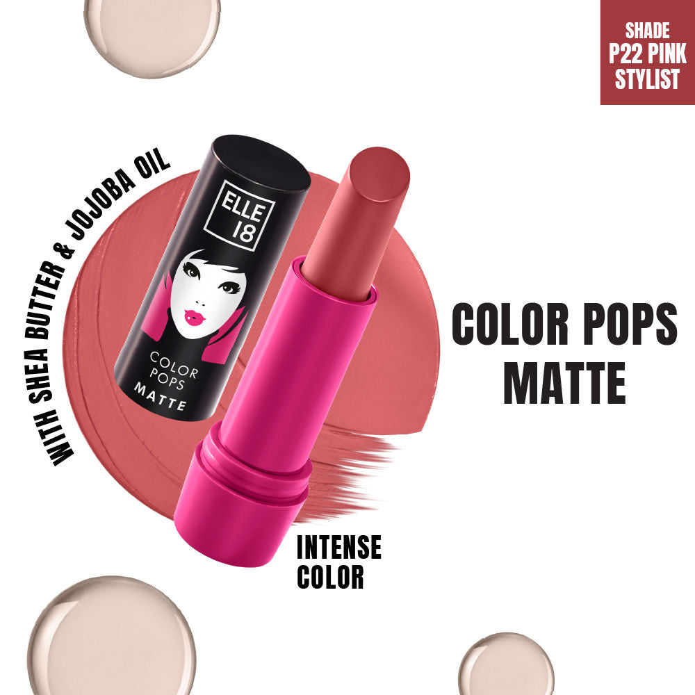 Elle 18 Color Pop Matte Lip Color