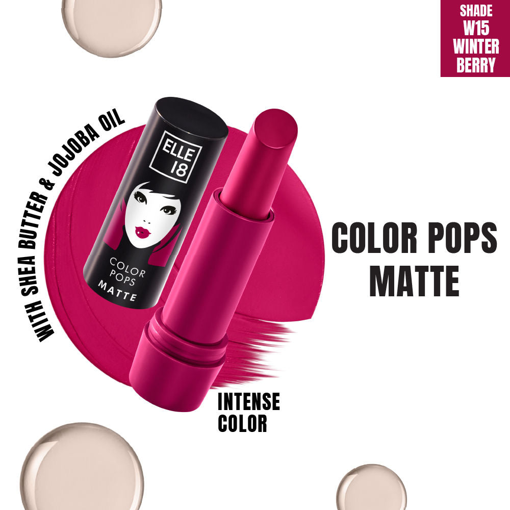 Elle 18 Color Pop Matte Lip Color