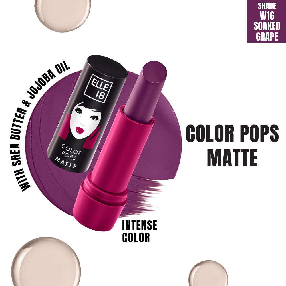 Elle 18 Color Pop Matte Lip Color