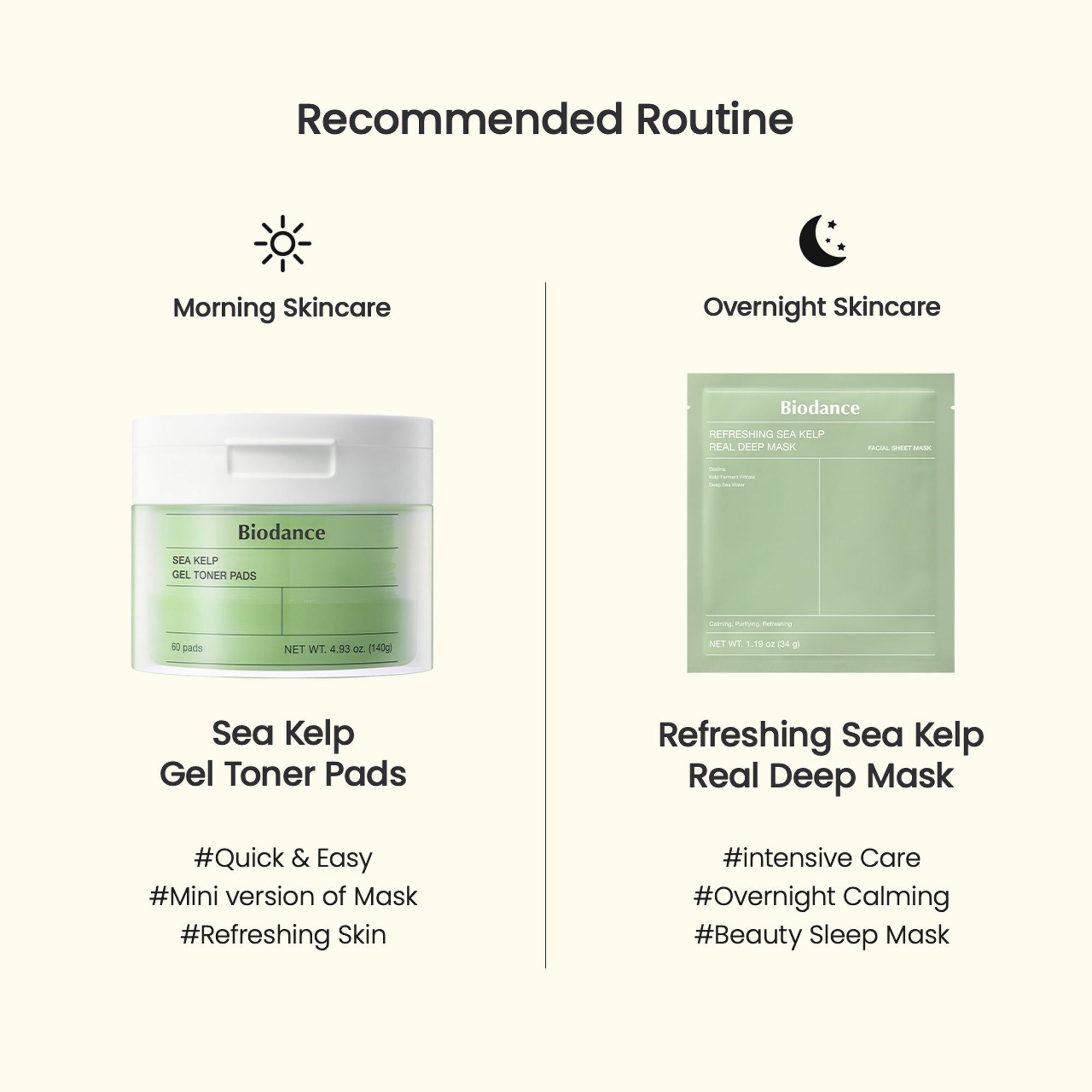 Biodance Sea Kelp Gel Toner Pads
